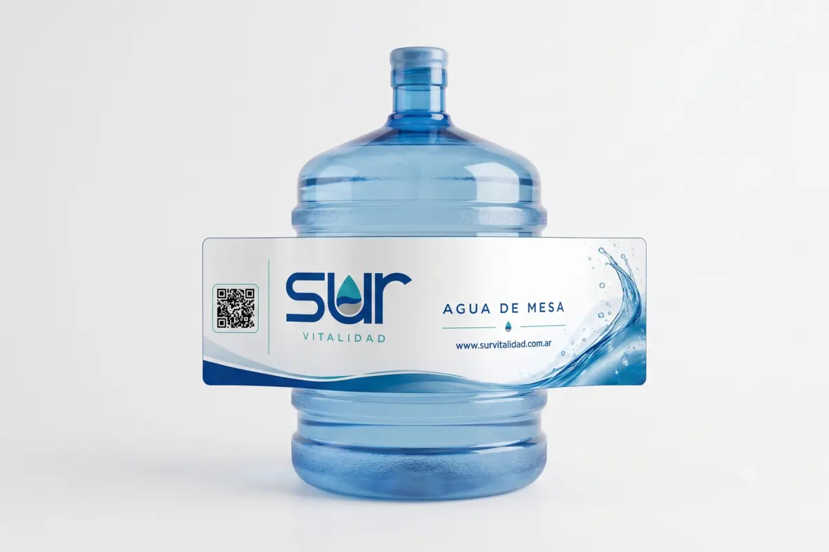 Bidón de agua de mesa 20 litros Sur Vitalidad Morón